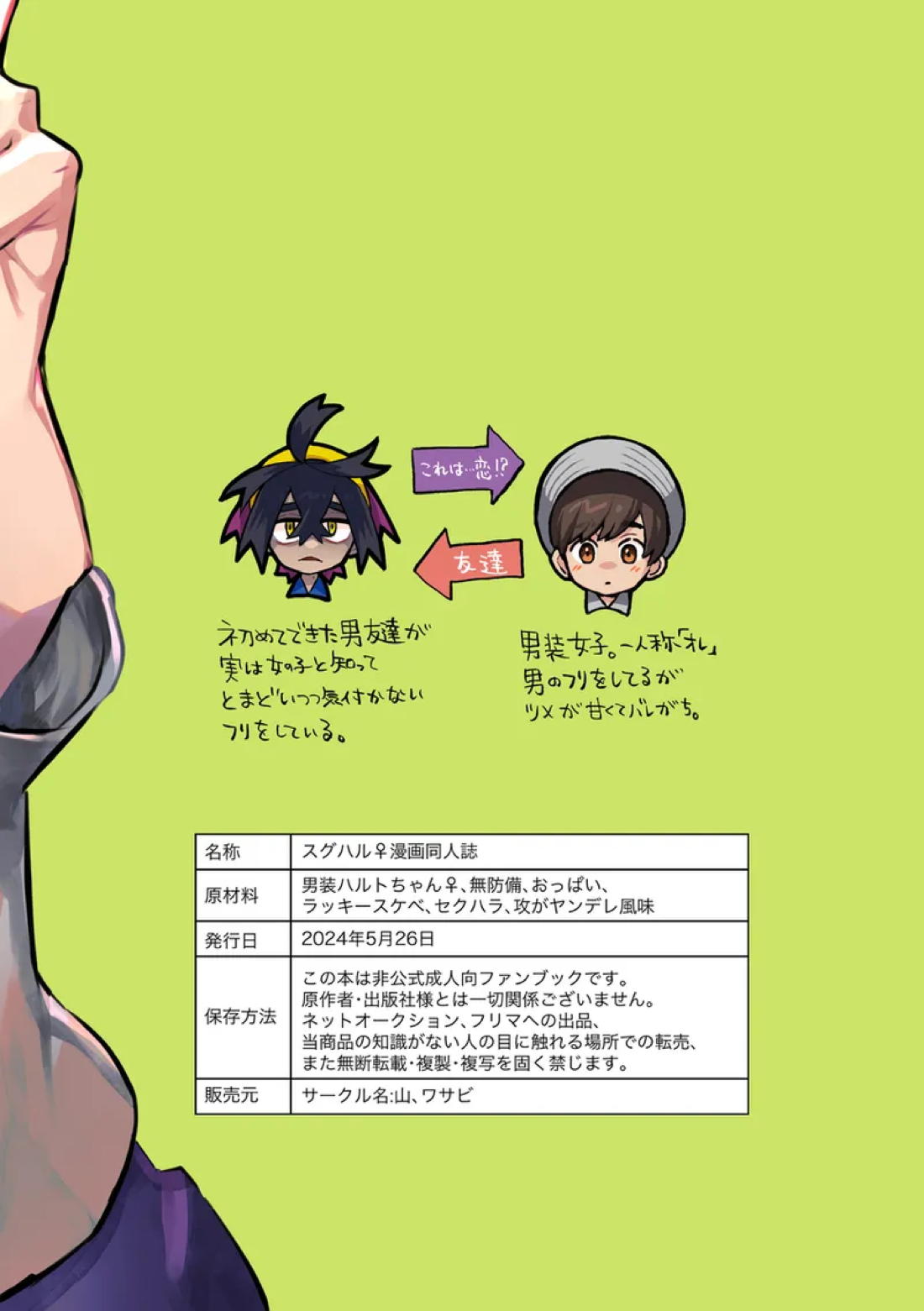 スグリが男装ハルトちゃん♀のおっっっぱい揉む本 16ページ
