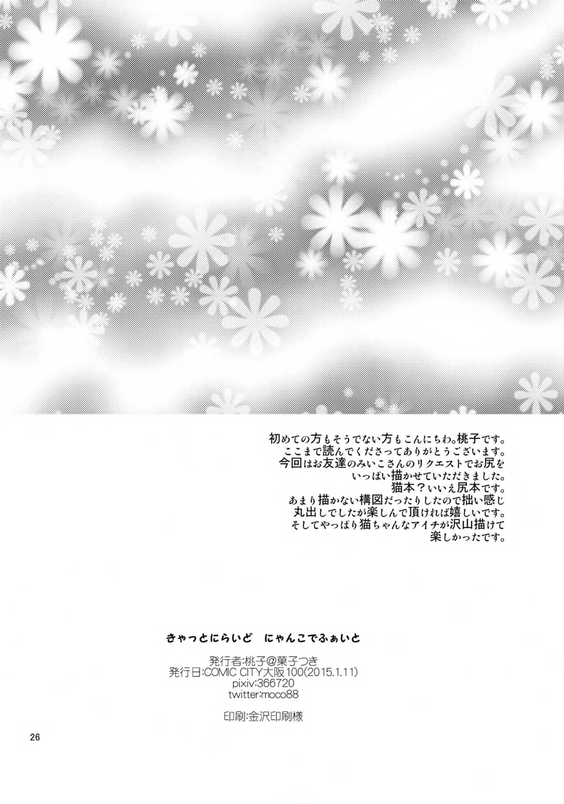 きゃっとにらいど にゃんこでふぁいと 25ページ