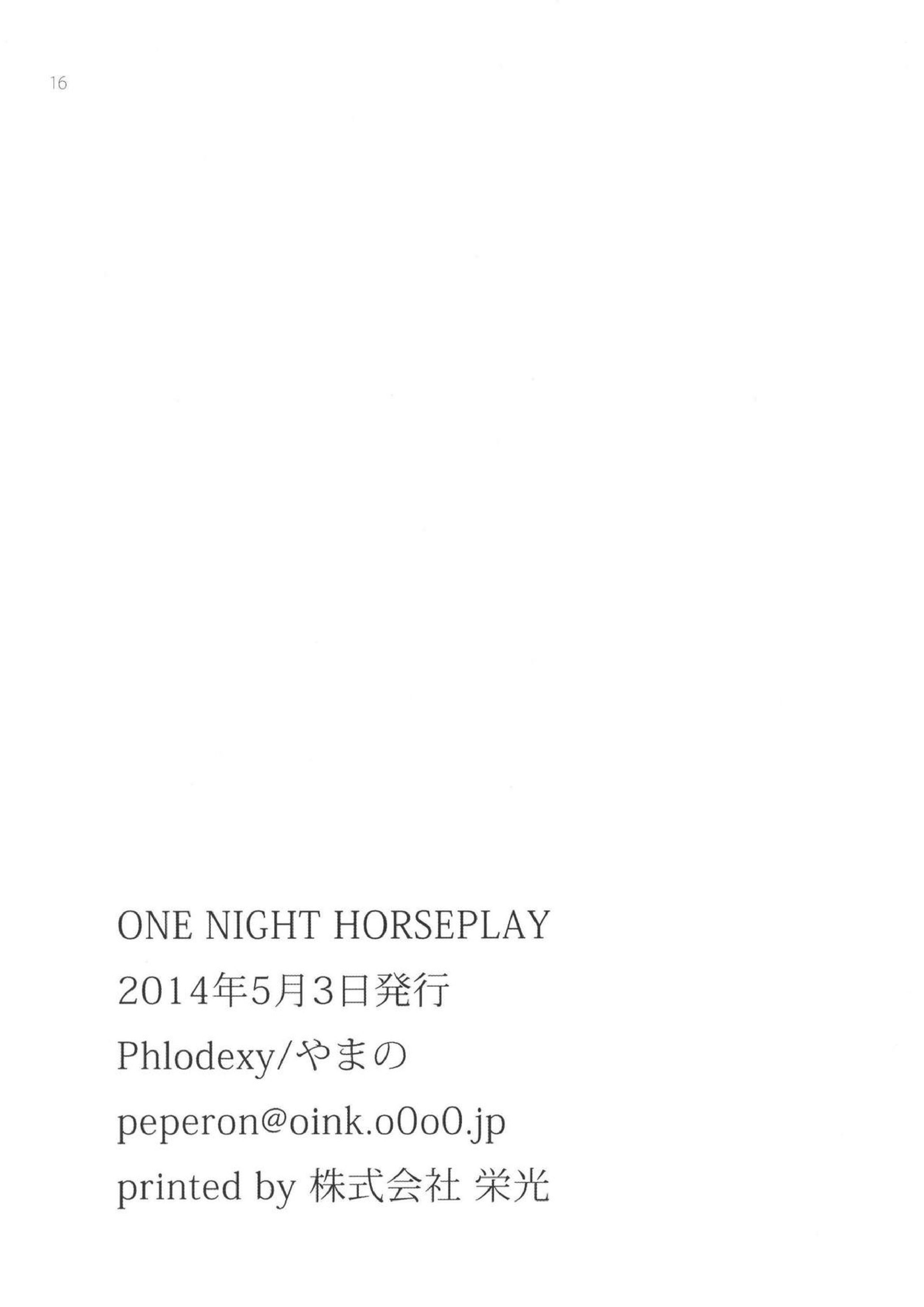 OneNightHorseplay 17ページ