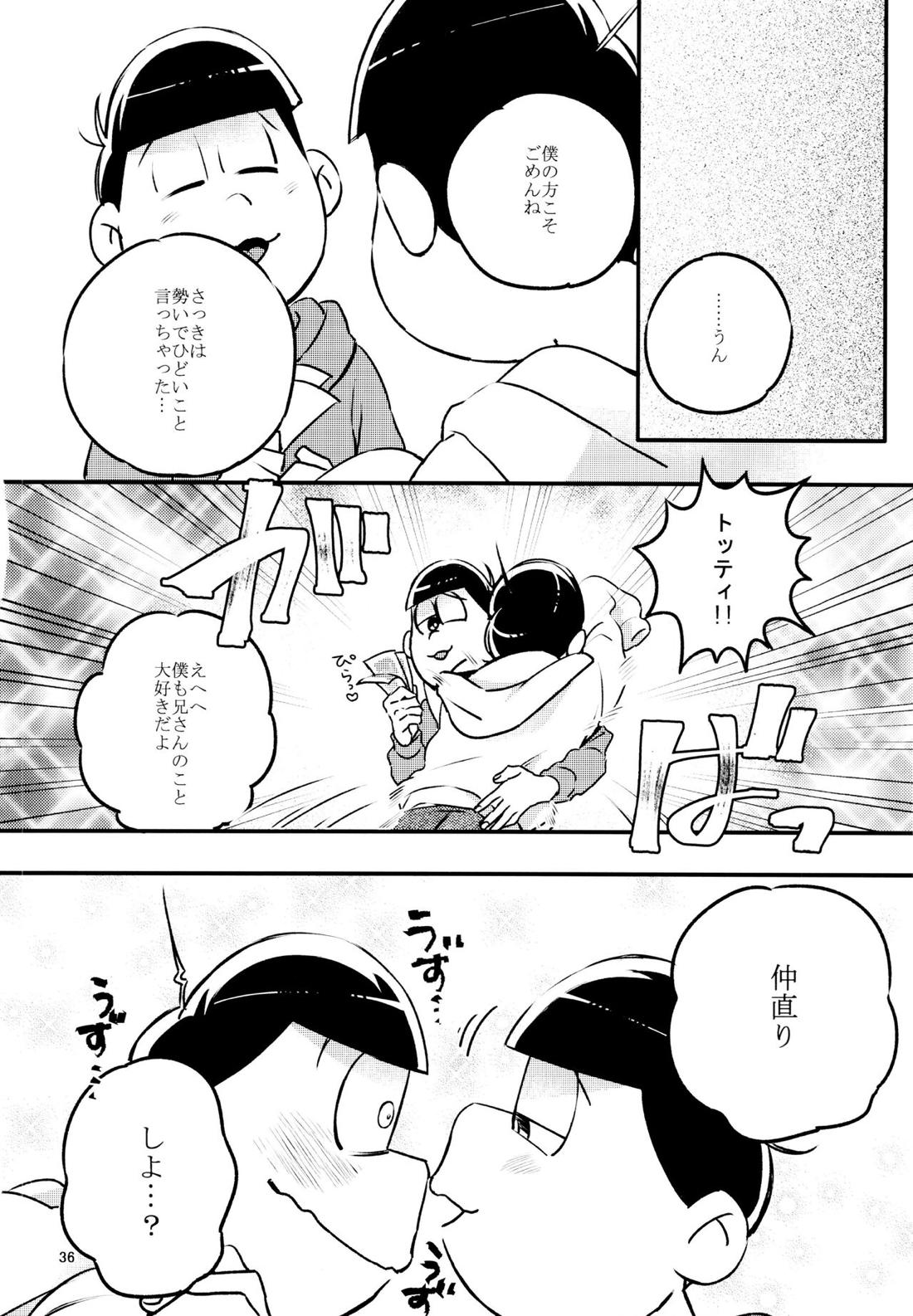 君たちピーチ・パパイヤ・マンゴーだね 35ページ