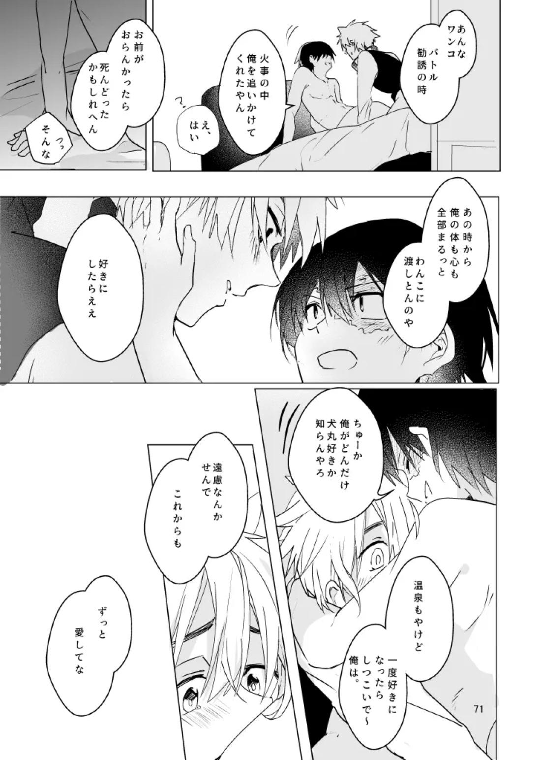 春になる 72ページ
