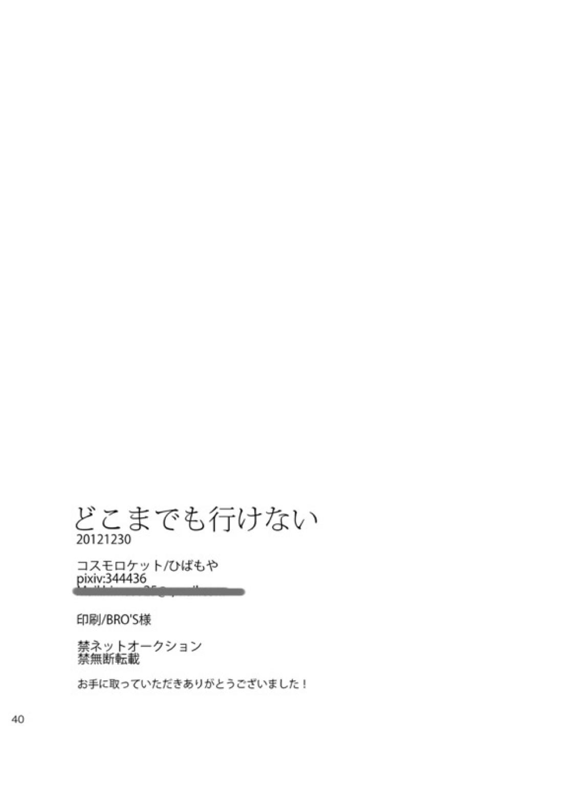 どこまでも行けない 39ページ