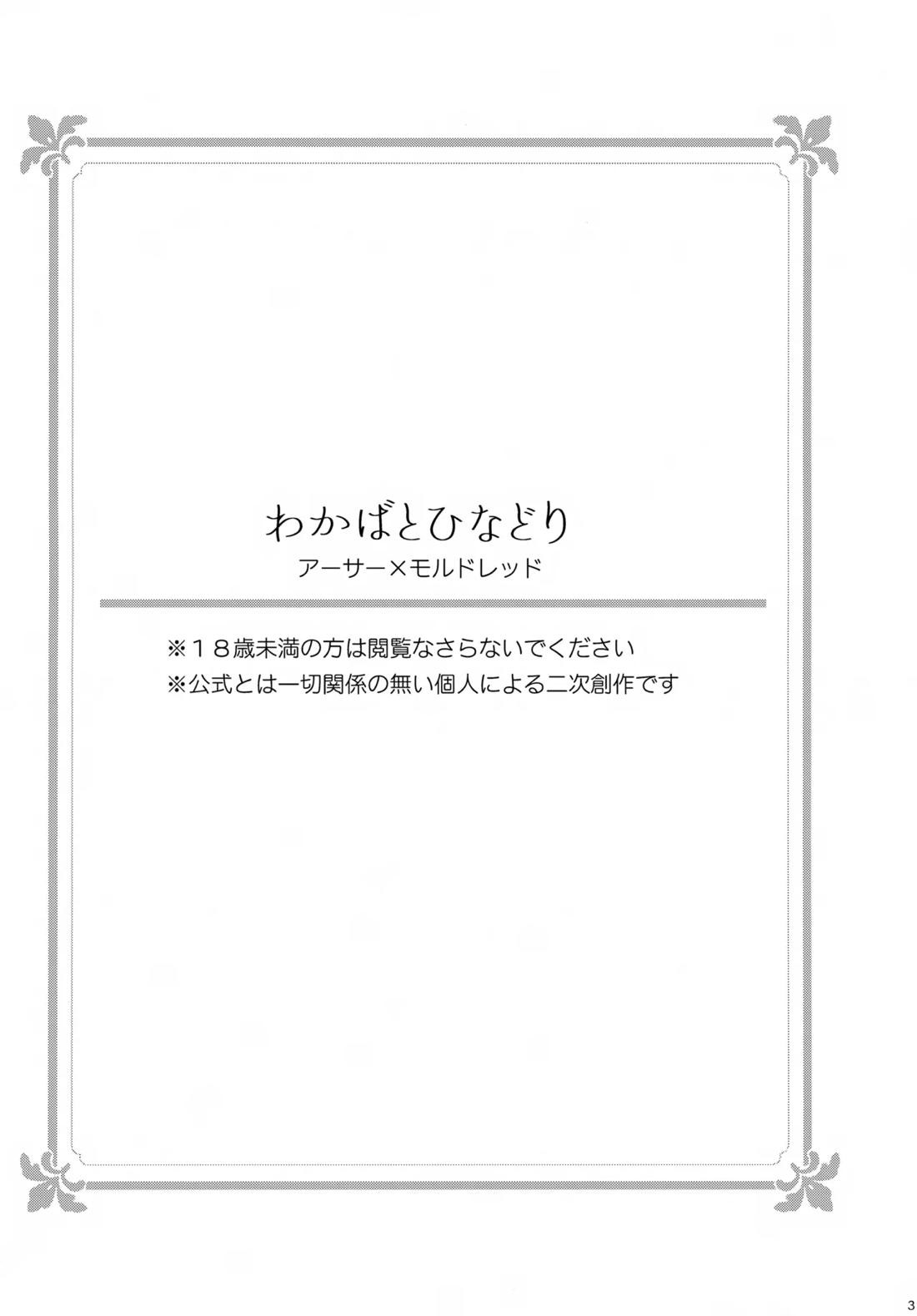 わかばとひなどり 2ページ