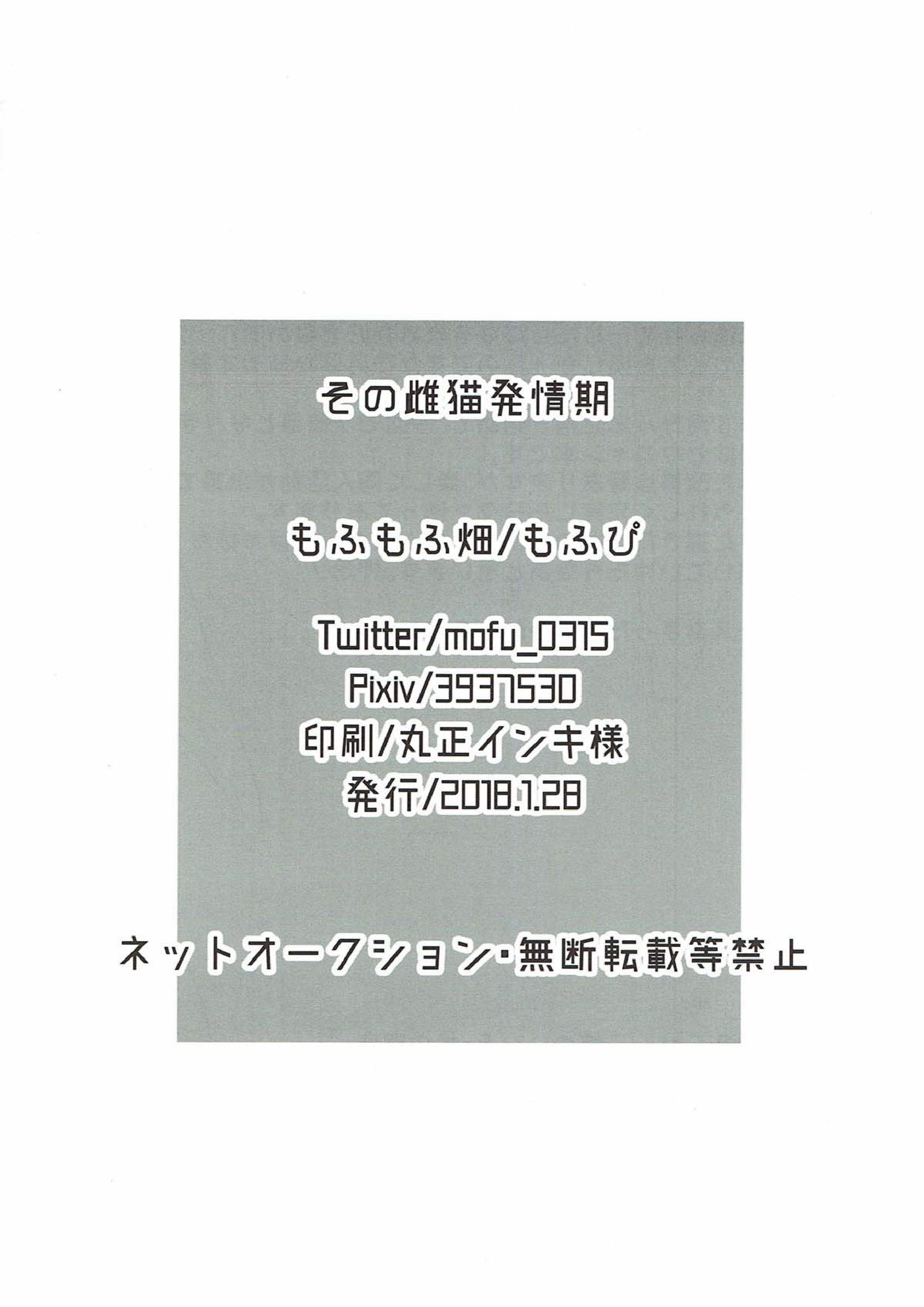 その雌猫 発情期 28ページ