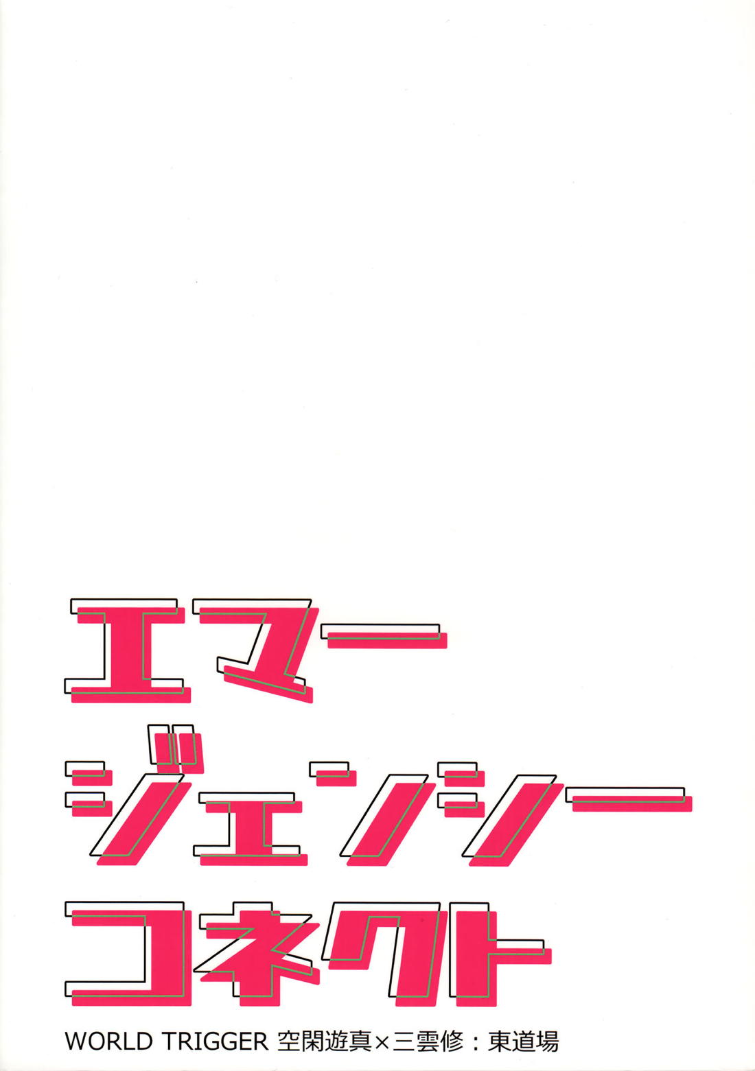 エマージェンシーコネクト 20ページ