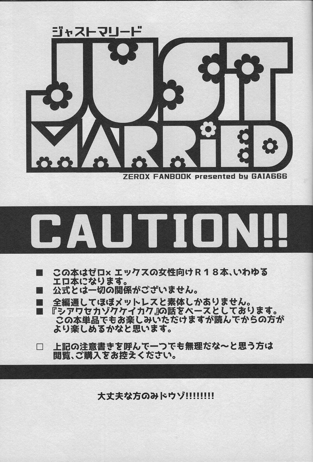 JUST MARRIED 2ページ