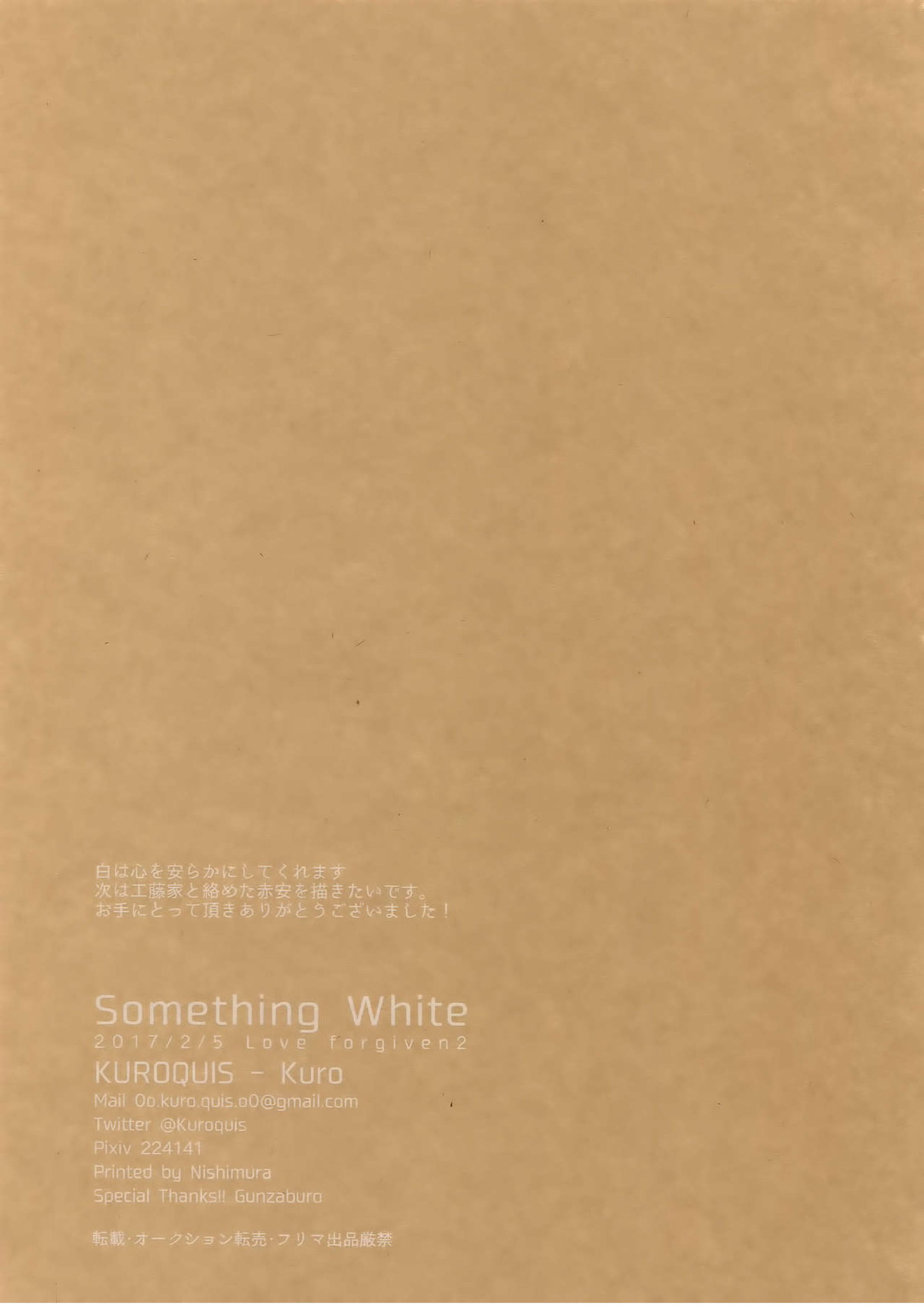 Something White 21ページ